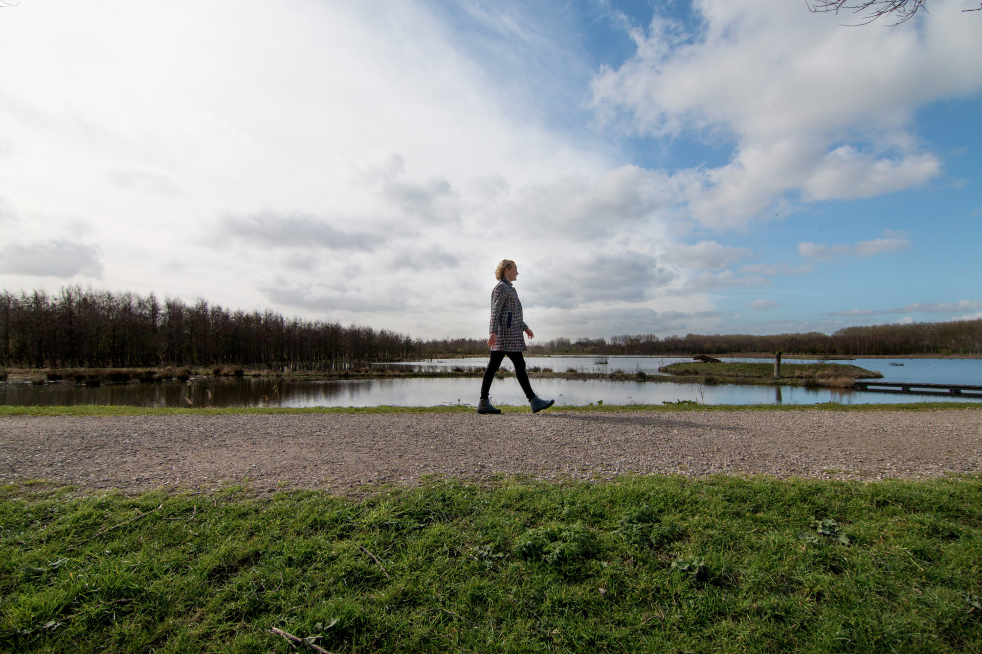 Pilates wandeling