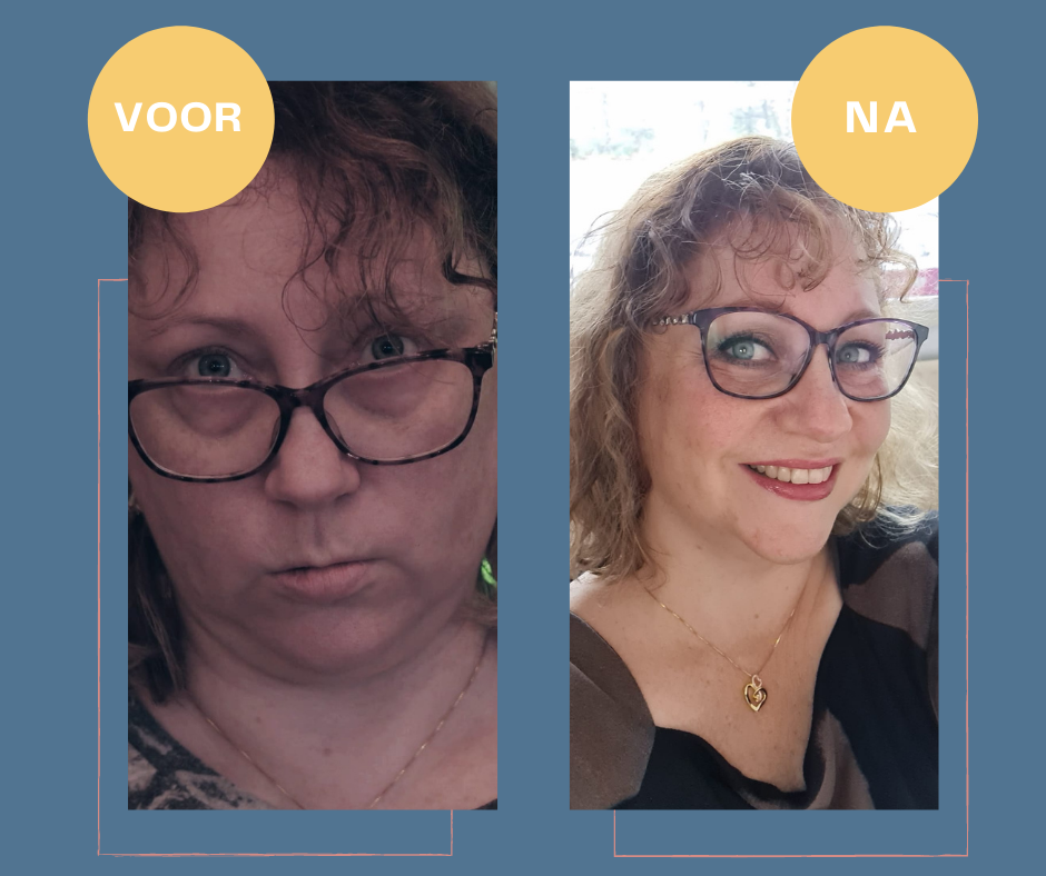 voor en nafoto pijncoaching